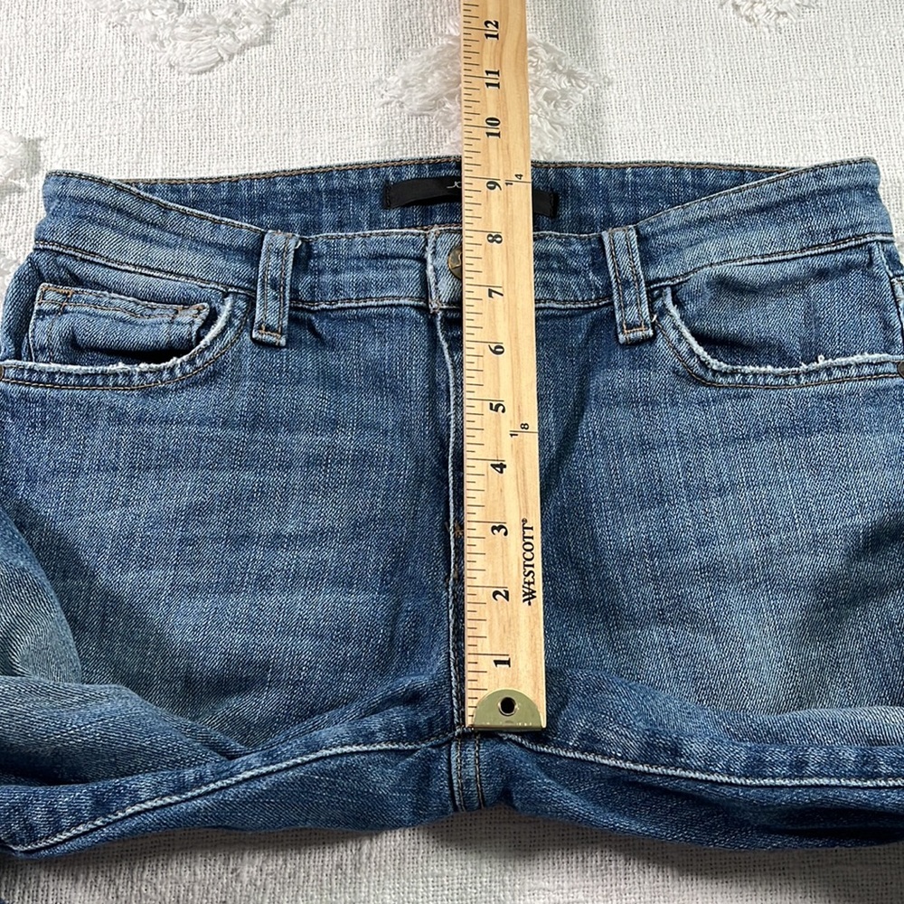 Joe’s Jeans Roxy Mid Rise Raw Hem Size 26 - Picture 4 of 11